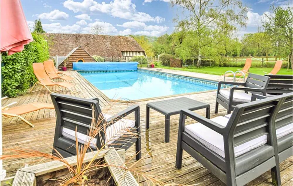   Beautiful home in Vieux-Pont-En-Auge with WiFi, 3 Bedrooms and Outdoor swimming pool Piscine collective - Tlvision - Terrasse Basse-Normandie, Livarot (14140)