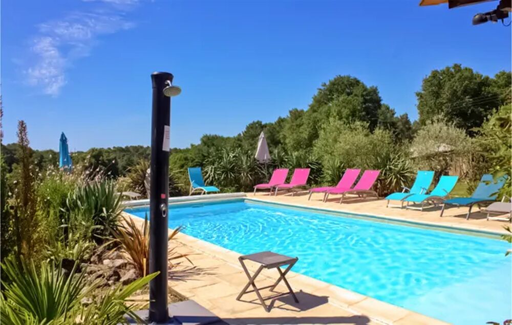   Awesome home in Saint-Sauveur-Lalande with Outdoor swimming pool, WiFi and 3 Bedrooms Piscine collective - Tlvision - Terrasse Aquitaine, Saint-Sauveur-Lalande (24700)