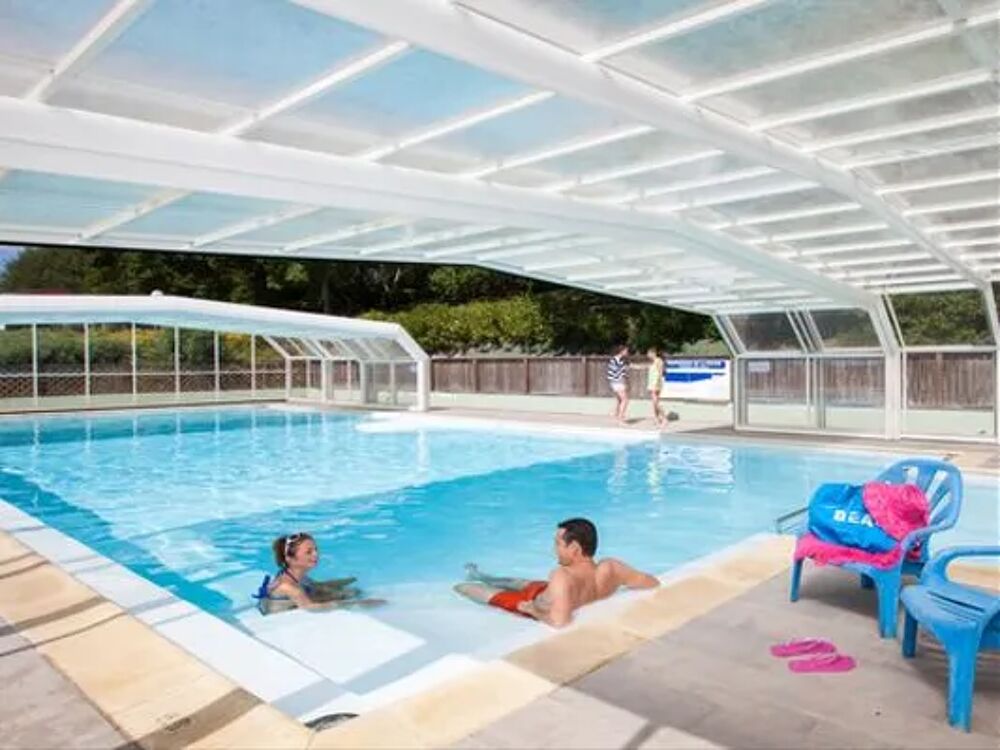   Camping Sea Green Le Paradis - CONFORT (MAX 4 adultes + 2 enfants) Piscine couverte - Plage < 4 km - Terrasse - Club enfants - A Pays de la Loire, Talmont-Saint-Hilaire (85440)