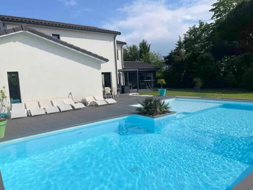   Grande villa pour 11 pers. avec piscine, jacuzzi et jardin à Longages Piscine privée - Bain à remous - Télévision - Terrasse - p Midi-Pyrénées, Longages (31410)