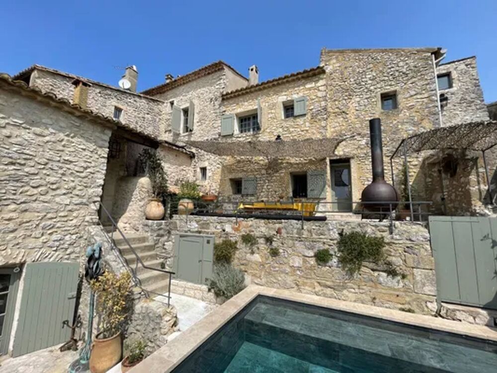   Oppida - Charmante maison en pierre avec piscine Piscine collective - Piscine prive - Tlvision - Terrasse - Lave vaisselle Languedoc-Roussillon, Lussan (30580)