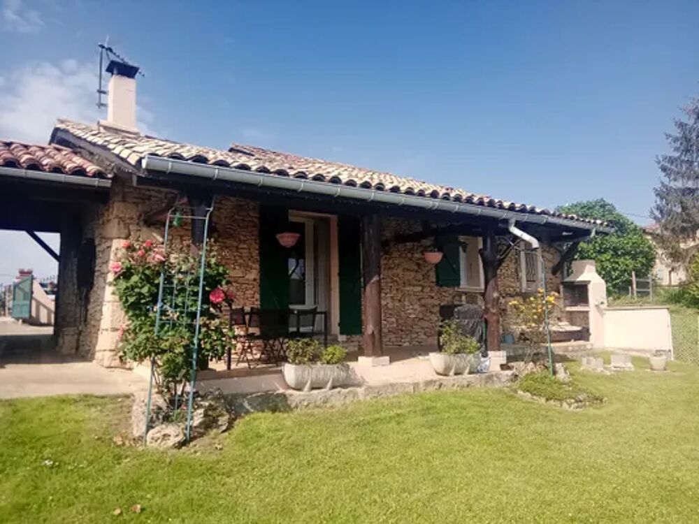   Maison pour 4 pers. avec jardin et terrasse à Arnaud-Guilhem Télévision - Terrasse - Vue montagne - place de parking en extérieu Midi-Pyrénées, Arnaud-Guilhem (31360)