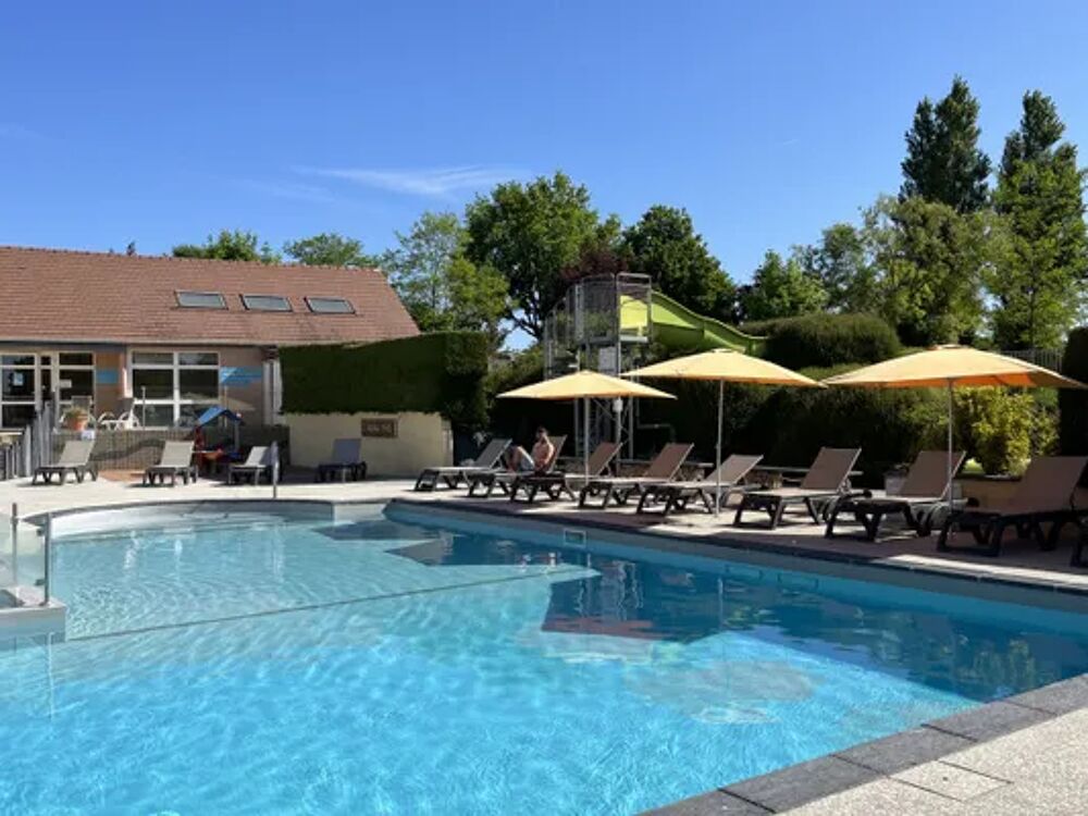   Camping l'Arada Parc 4* - Lodge 2 chambres 5 personnes, 20m, sans sanitaire Piscine collective - Terrasse - Accs Internet - Ba Centre, Sonzay (37360)