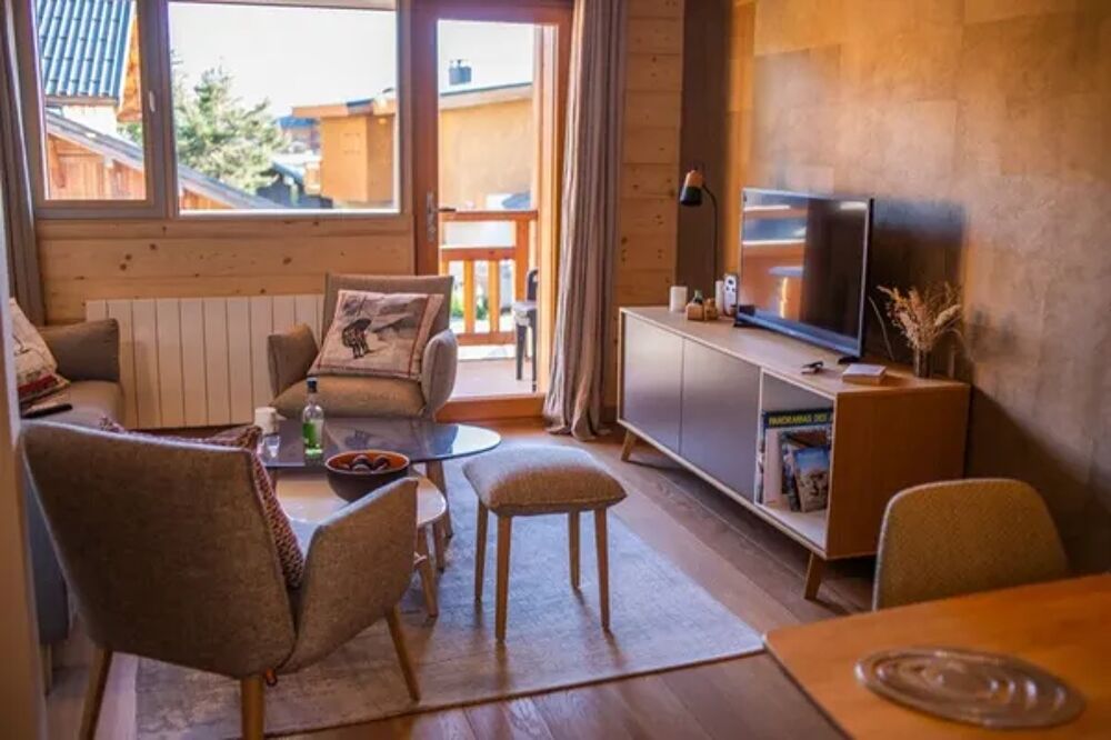  PLEIN SOLEIL Appartement Triplex 4 pices pour 6 personnes de 73m - L'Alpe d'Huez Tlvision - Terrasse - Lave vaisselle Rhne-Alpes, L Alpe D Huez (38750)