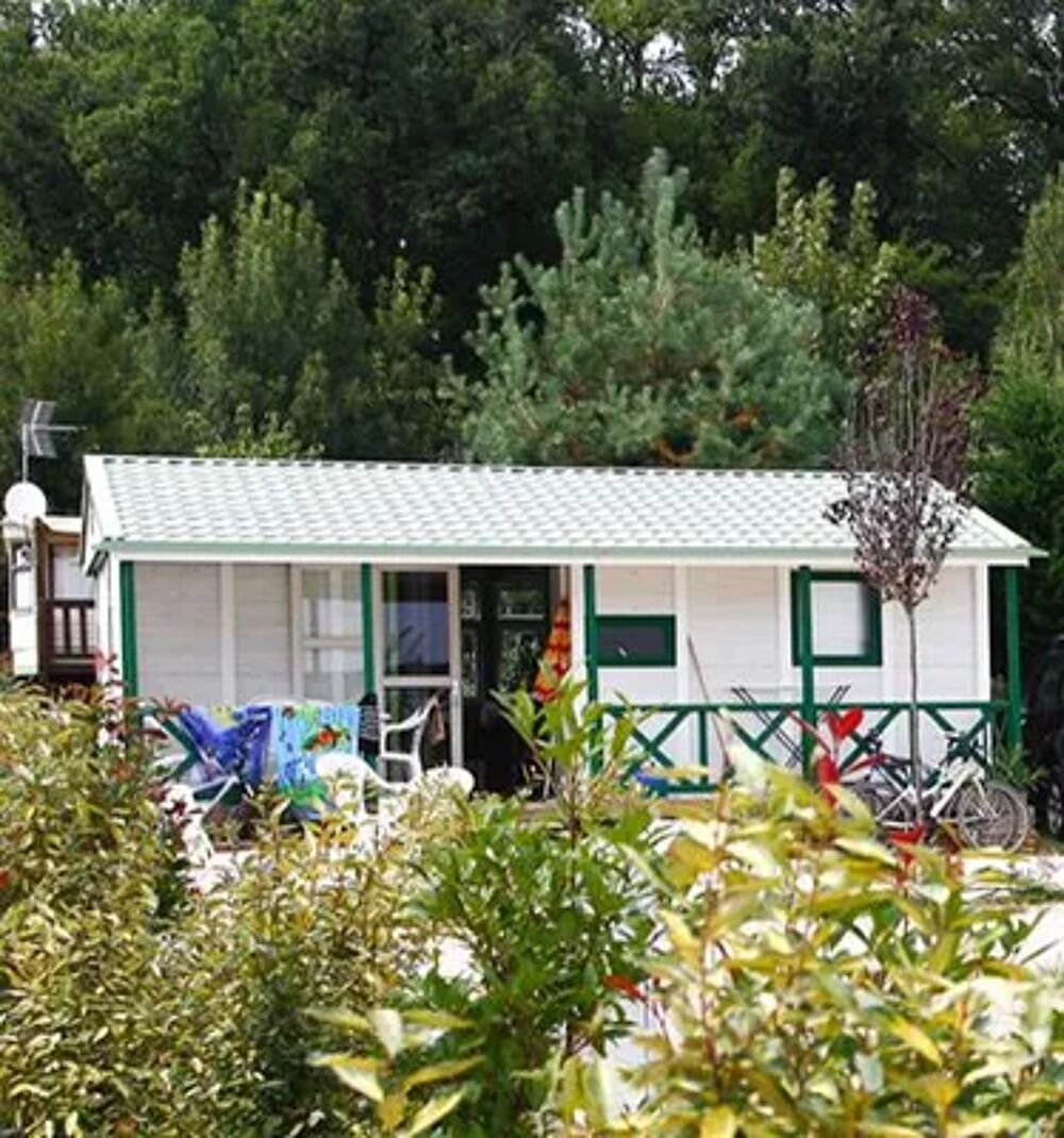   Camping du Chne Vert - Bungalow Confort 5pers 38,50m avec terrasse couverte 2 chambres situation ombrag et mi-ombrag Piscine Midi-Pyrnes, Castelnau-de-Montmiral (81140)