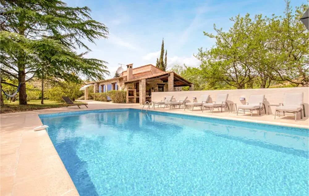   Stunning home in Fayence with Outdoor swimming pool, WiFi and 3 Bedrooms Piscine prive - Alimentation < 400 m - Tlvision - Te Provence-Alpes-Cte d'Azur, Fayence (83440)