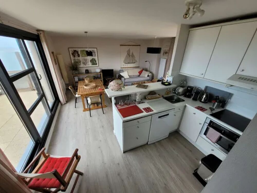   appartement 4 personnes Tlvision - Terrasse - Balcon - place de parking en extrieur - Lave vaisselle Nord-Pas-de-Calais, Wimereux (62930)