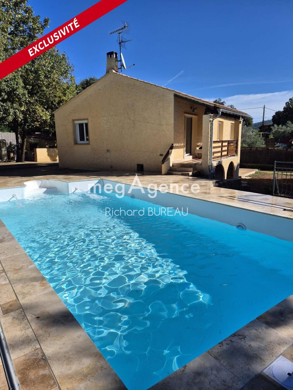 Villa avec piscine et garage de 90 m²
