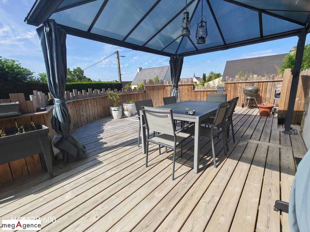 Maison 120 m² avec un sous-sol - 4 chambres -22100 TREVRON