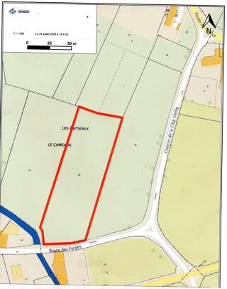 Vente Terrain Exclusivité - Rare  : Superbe terrain de 7 460 m² Eoux
