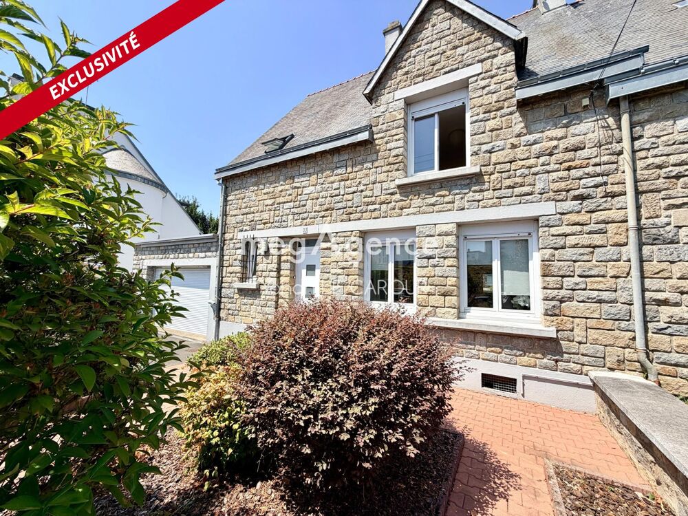 Lorient centre | Maison de famille 4 chambres avec jardin et garage