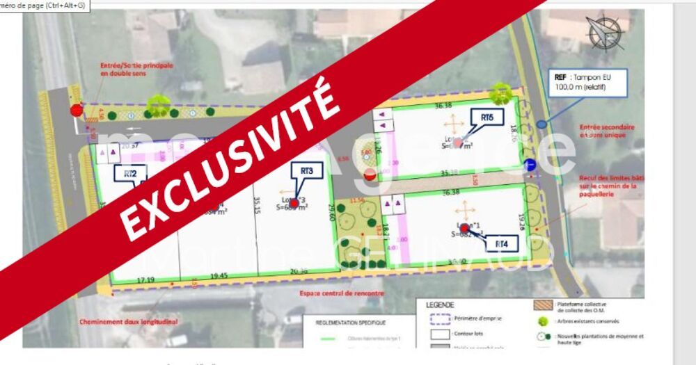 Vente Terrain TERRAIN Preguillac