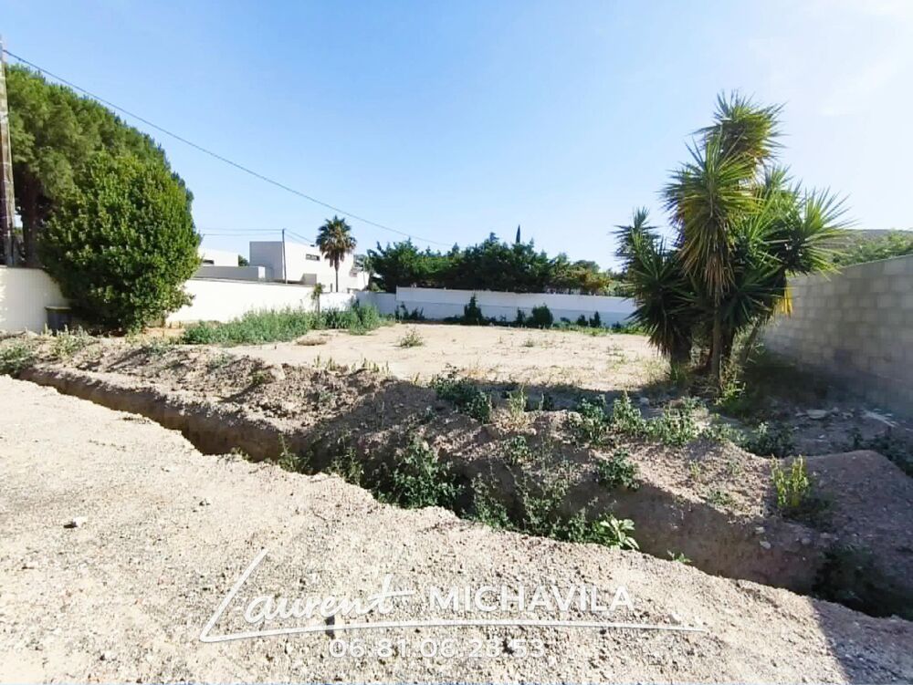 Vente Terrain LE GRAU-D'AGDE - Terrain à bâtir 524 m² - 300 m des plages -- Rare sur le secteur - Honoraires réduits Agde