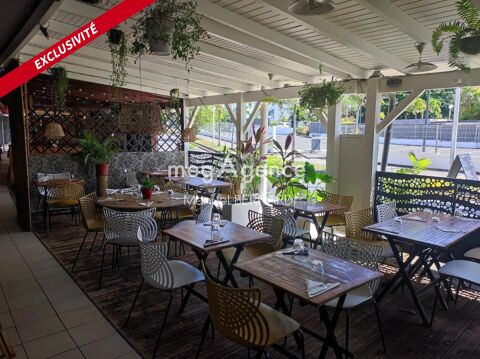 Fonds de commerce - Restaurant 88m&sup2; env (Cuisine, sanitaire, salle int&eacute;rieure, terrasse) - Pointe de la Verdure Le Gosier 70000 97190 Le gosier