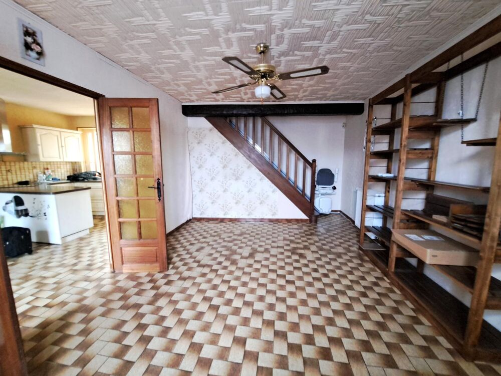 Maison 2, 3 chambres, jardin, garage, combles aménageables