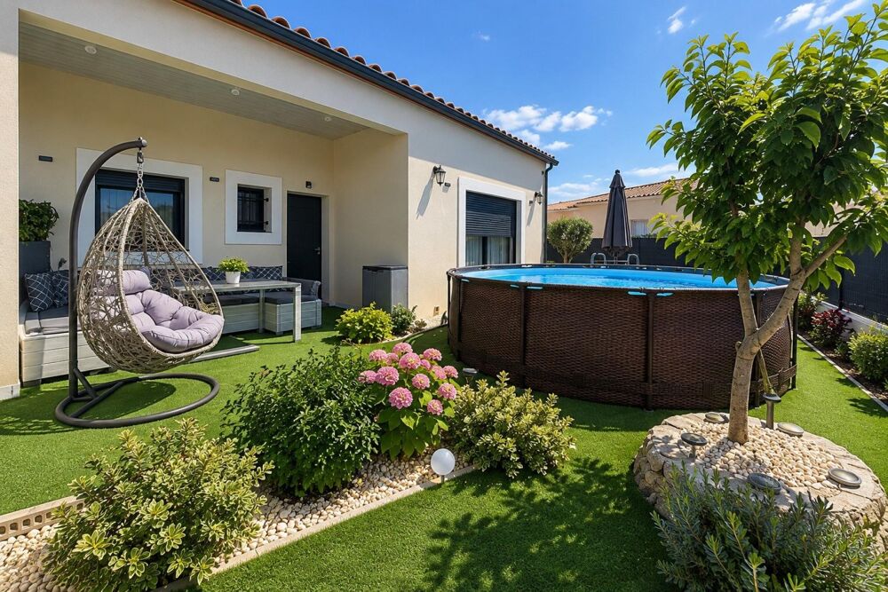 Vente Maison GINESTAS – Villa contemporaine de plain-pied Ginestas