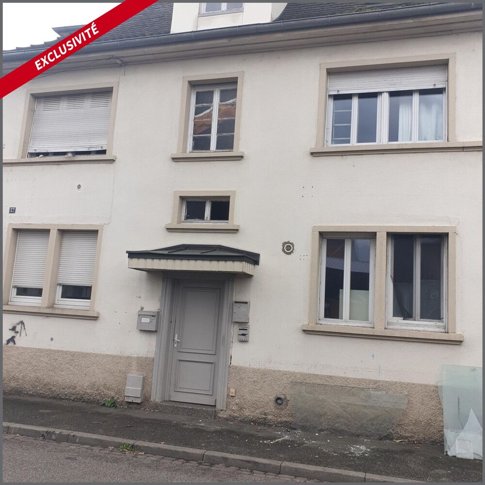 Vente Immeuble Un immeuble mixte, combinant des espaces professionnels et résidentiels, d'une surface de plancher d'environ 125 m² Strasbourg