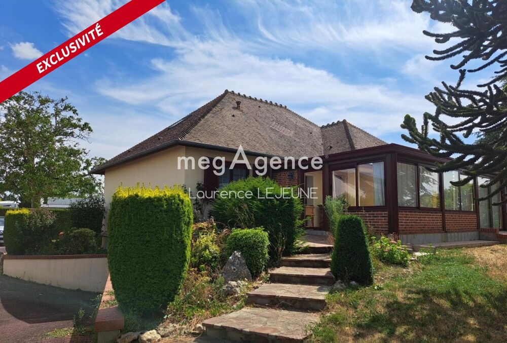 MAISON 128m² 4 ch. SOUS-SOL 80m² terrain 1538m² avec garage