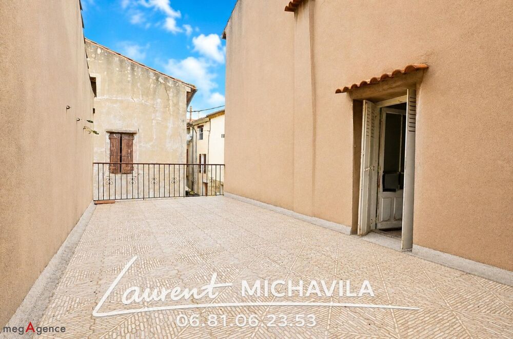 MONTBLANC (34290) - MAISON DE VILLAGE - 72 m² - 3 CHAMBRES - GARAGE - TERRASSE