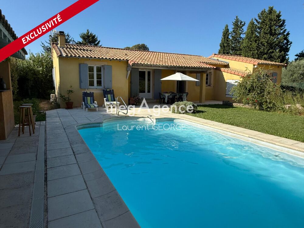 VILLA PLAIN-PIED 3 CHAMBRES-PISCINE-GARAGE DOUBLE
