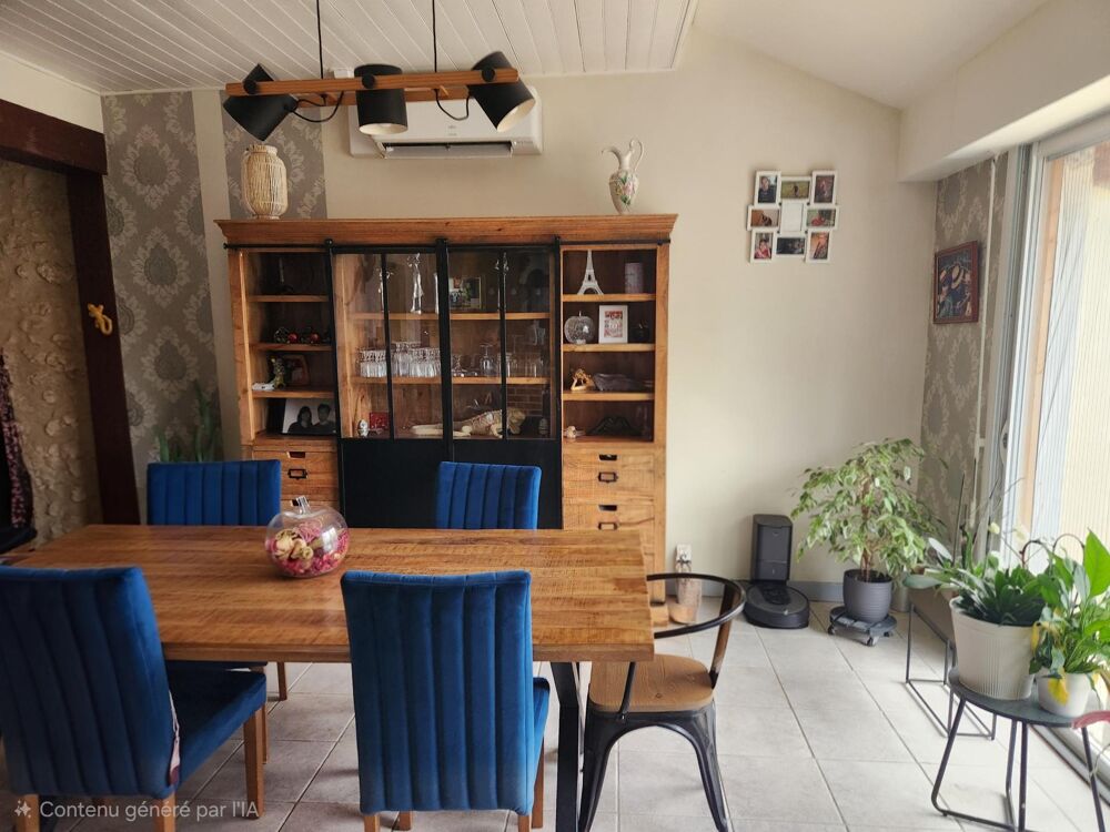 Maison en pierre de 4 pièces,120 m2