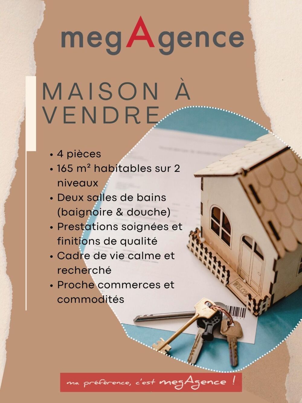 Magnifique maison à Ste Suzanne à vendre - 4 pièces 570 m2