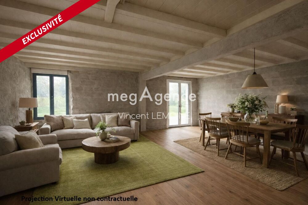 Vente Maison Maison en pierre à rénover – 150 m² – proche mer – fort potentiel ! Champcey