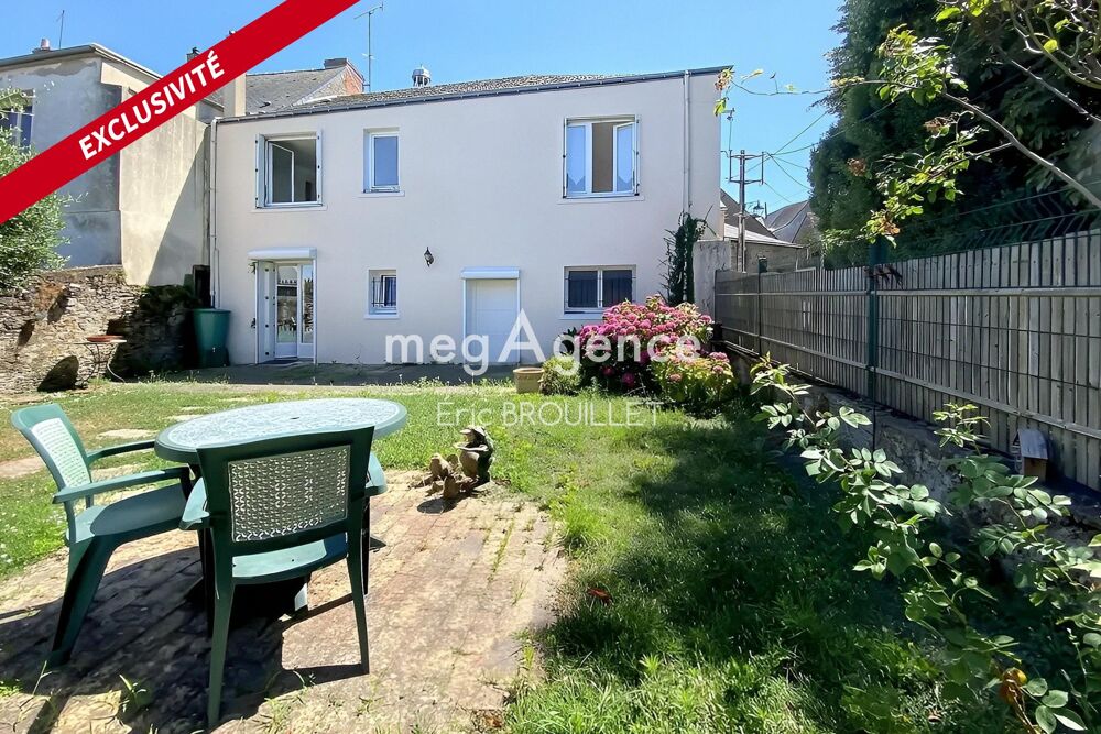 Maison de bourg avec jardin, 3 grandes chambres