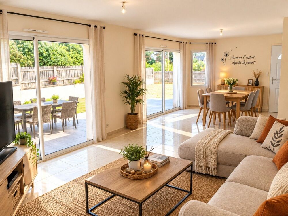 Vente Maison Maison T5 sur jardin clos 500m² Sainte-anne-d'auray
