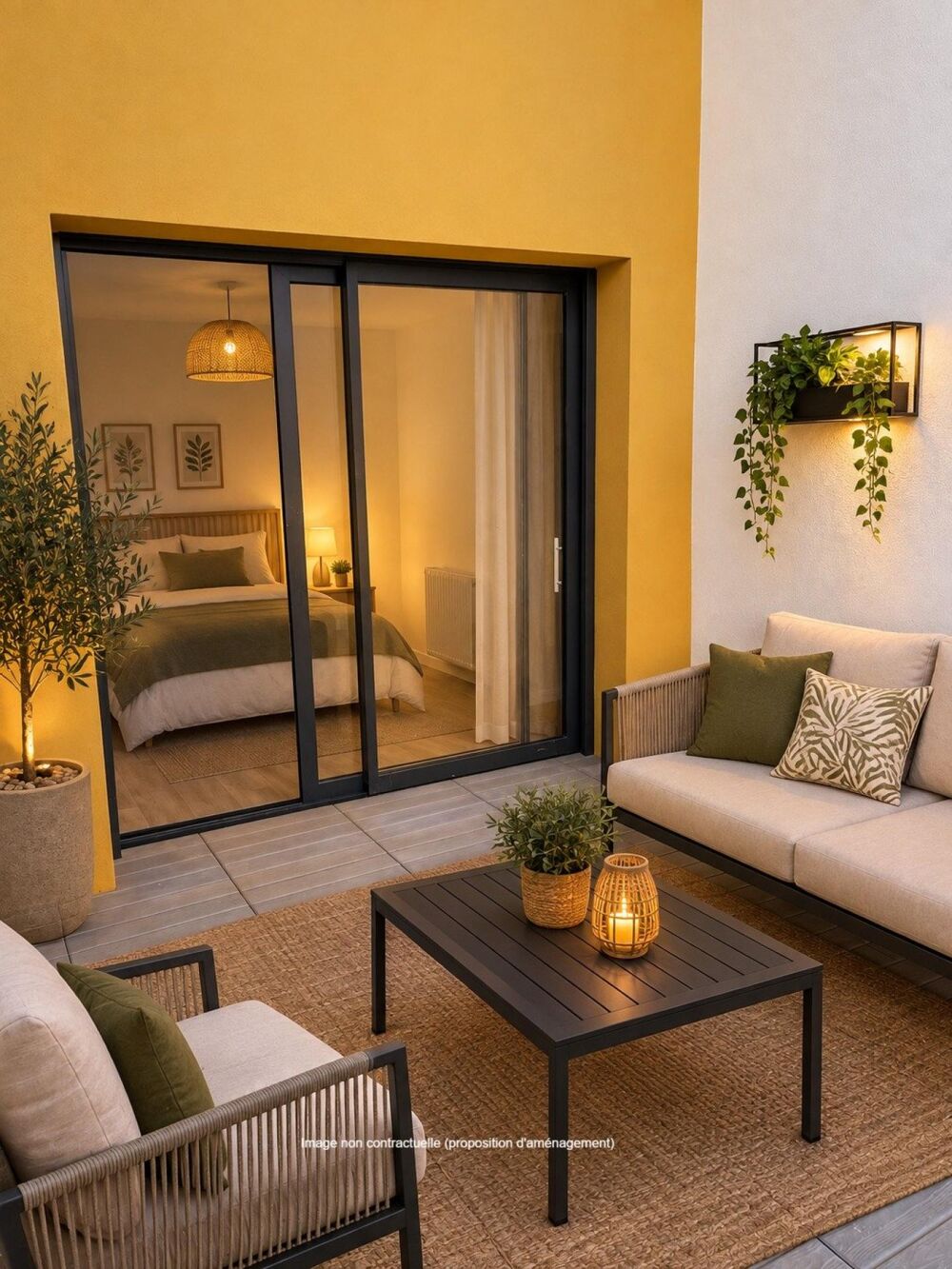 ENTRE LA COURROUZE ET RUE DE NANTES, IMMEUBLE RECENT, 3 CHAMBRES, 2 TERRASSES