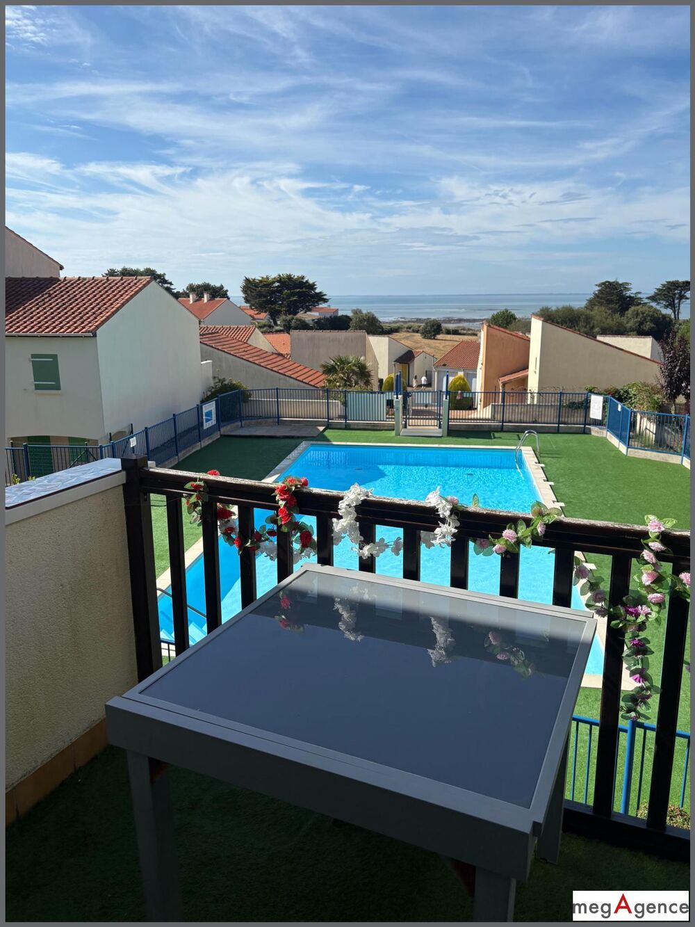 Vente Appartement T3 d'exception à La Bernerie : vue mer panoramique, piscine et cadre de vie idéal La bernerie-en-retz