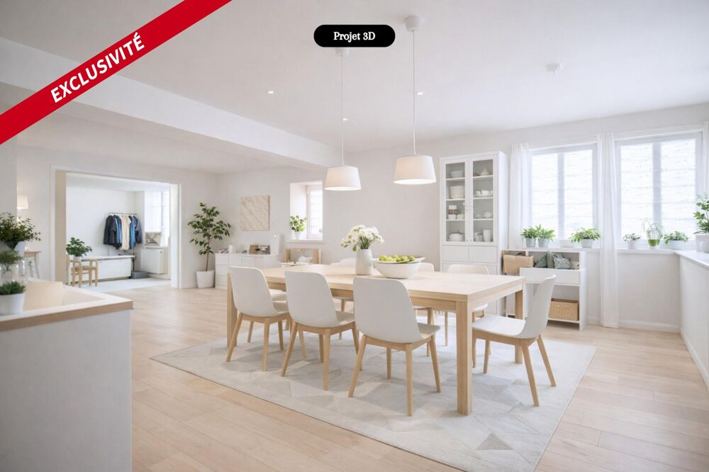 Vente Maison Maison de bourg spacieuse avec jardin et garages Bonnétable
