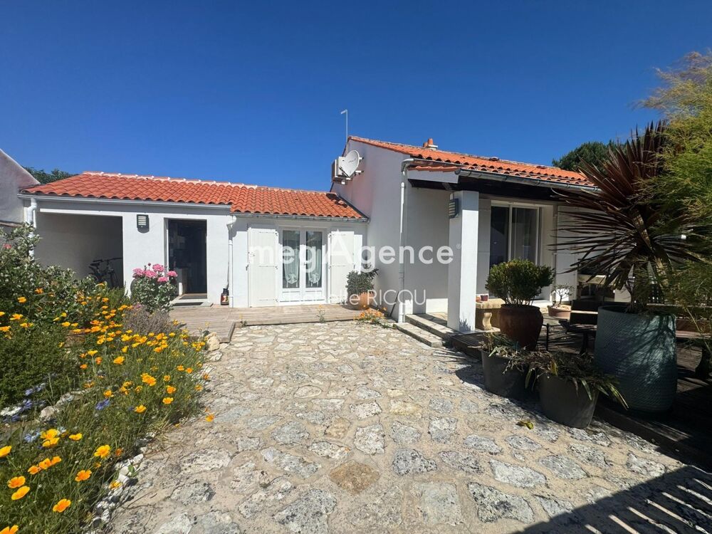 Vente Maison SAINT-PIERRE D'OLERON côte Ouest, MAISON DE 72.5m² et T2 de 26m² SUR SON TERRAIN CLOS DE444m² Saint-pierre-d'oleron
