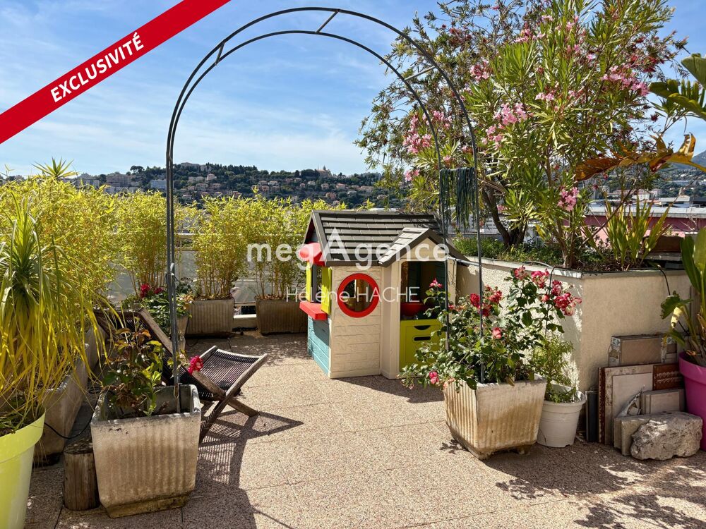 Vente Appartement Nice - St Roch - Magnifique 4 pièces avec terrasse de 80 m2 en étage élevé. Nice