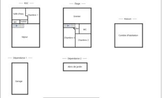  Maison � vendre 3 pi�ces 70 m�