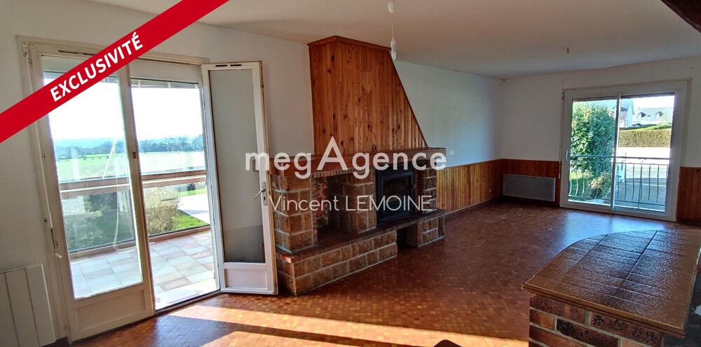 Maison 93 m², 3 chambres avec sous-sol complet, à 10 min dAvranches