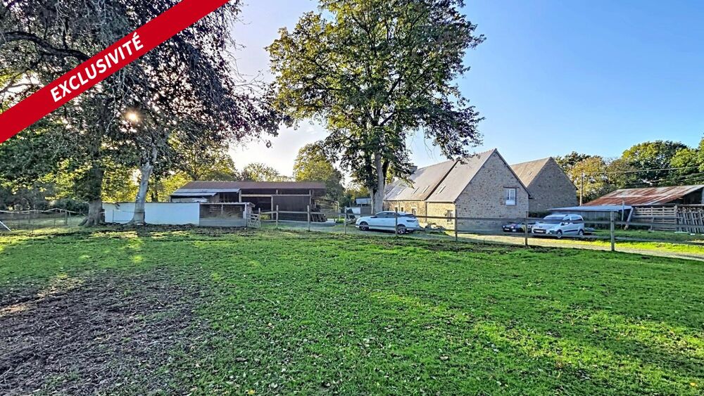 Vente Maison 4 Chambres - Box et Carrière à chevaux - 35610 - Dépendances 220 m² Vieux-viel