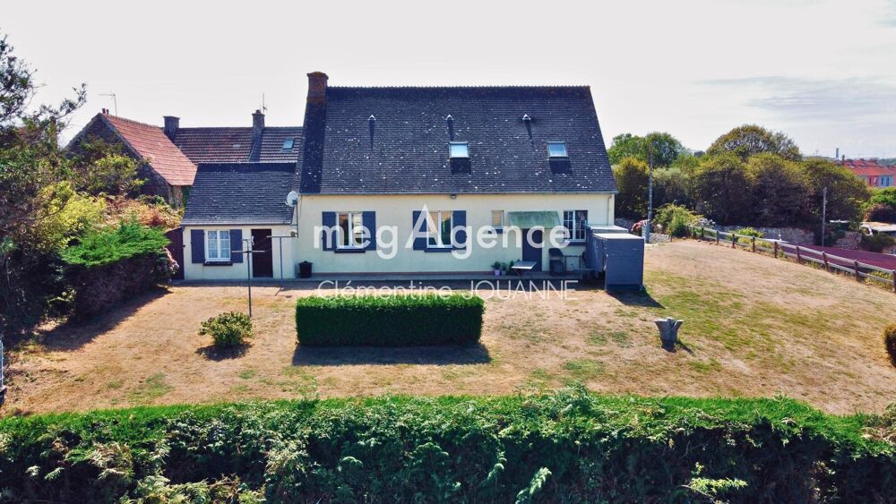 Vente Maison Emplacement rare :Maison traditionnelle avec vue mer, à proximité immédiate du port de Dielette Treauville