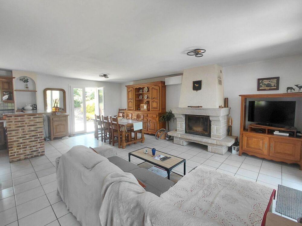 Vente Maison Maison de 1990, plain pied, 3 chambre dépendance sur 5000m² Mesnils-sur-iton