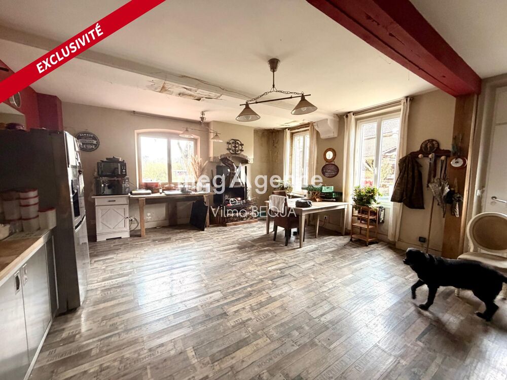 Vente Maison Authentique longère  de 280 m² habitables avec sa grange Lailly