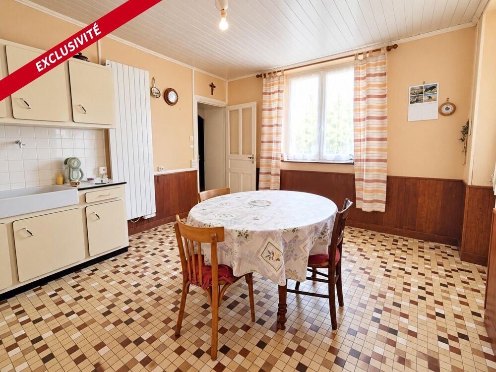 Vente Maison Maison de 94 m² – 3 chambres – Grange de 130 m² Chaudron-en-mauges