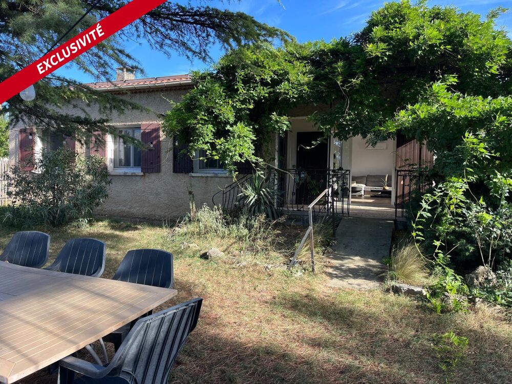 Vente Maison Maison T4 de 93 m² sur terrain de 1500 m² arboré Roquemaure