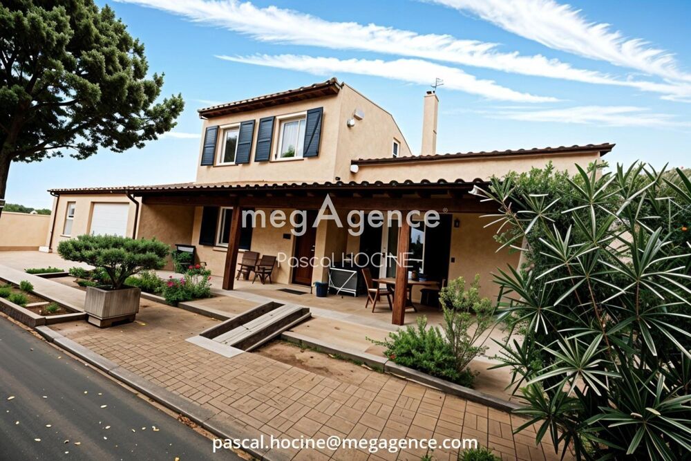 villa 190 M2, 5 chambres, terrain 2050 M2, piscine