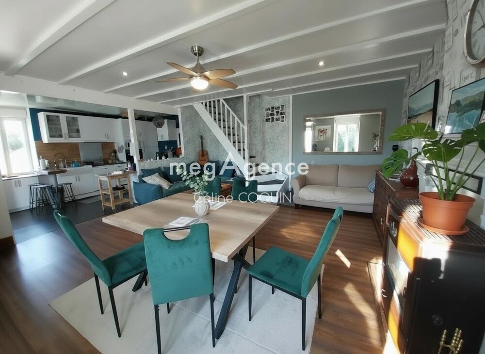 Maison rénovée 85 m²  Jardin  Terrasse  2 chambres + bureau  À 3 min de Jonzac