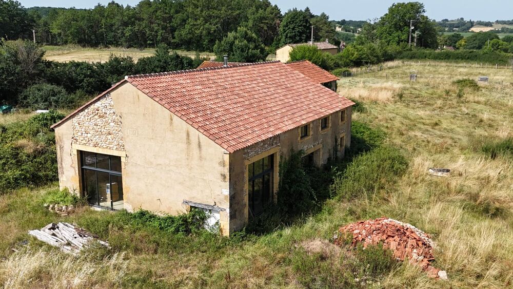 Vente Maison Projet de vie unique : Corps de ferme revisité sur 1 hectare Beaumontois en périgord