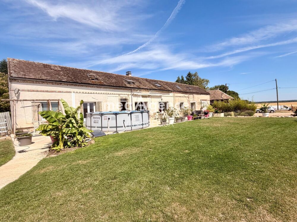 Vente Maison Superbe longère de caractère – 167 m² – Terrain de 4 580 Saint-valerien
