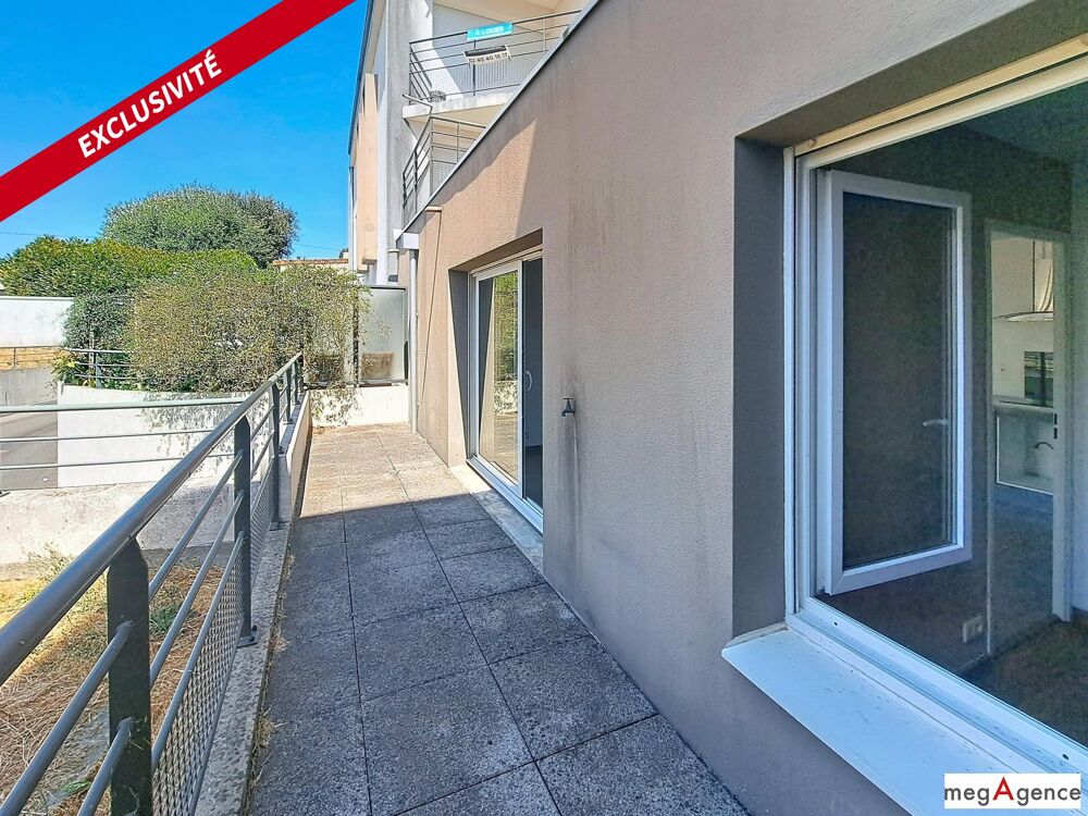 Vente Appartement Nantes Nord – Vaste T2 avec terrasse Ouest et stationnement sécurisé Nantes