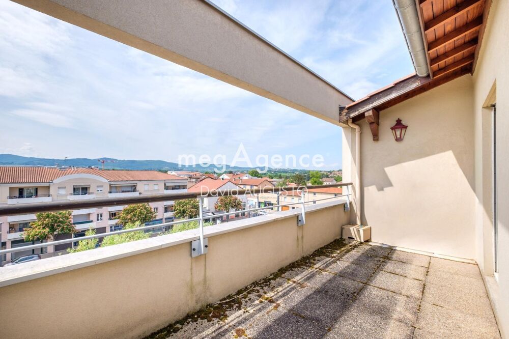 Vente Appartement HYPERCENTRE, DERNIER ETAGE, GRAND 3 PIECES, 3 BALCONS ET GARAGE BOX Francheville