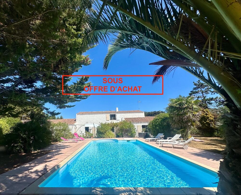 Vente Maison Propriété d'exception, sur presque un hectare dans un secteur calme et préservé L' ile-d'yeu