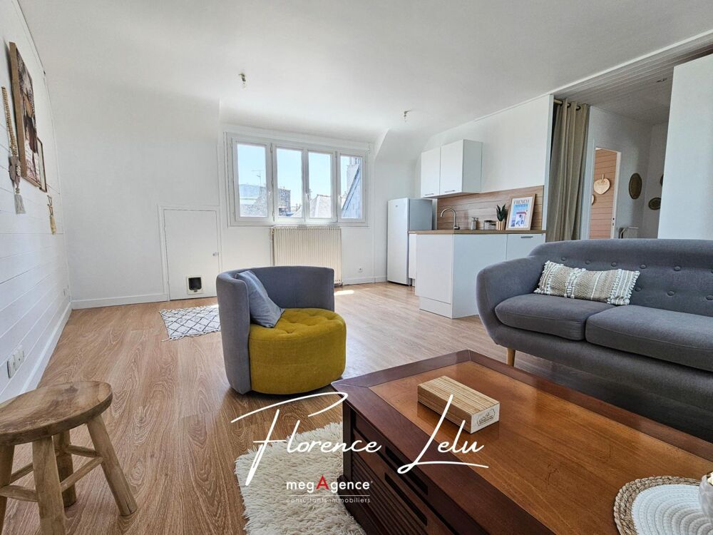Appartement T2 rénové  Hyper centre de Guingamp